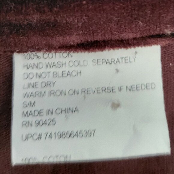 Chocolate Brown Hook & Eye 100% Cotton Crop Vest - Picture 7 of 7